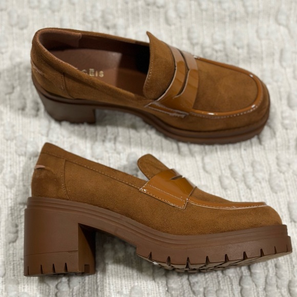 Brown Suede Loafers | Size 8 - Picture 2 of 4